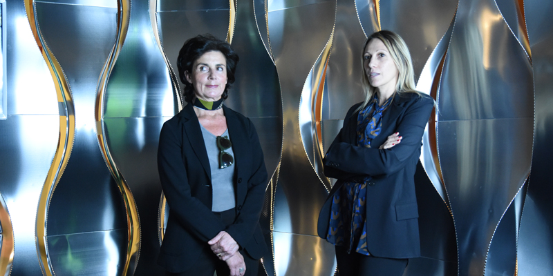 Chiara Cantono with Elisabetta Spinelli Nieder, WT Award 2018